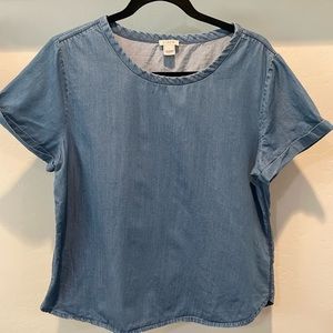 J. Crew factory chambray shirt!